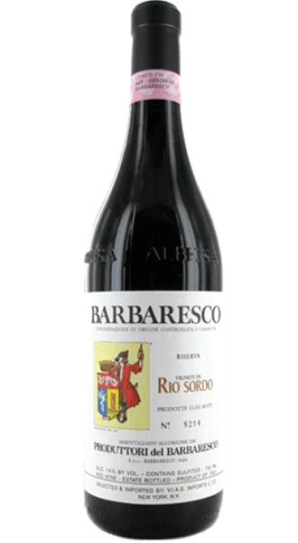 Barbaresco DOCG Riserva Rio Sordo Produttori del Barbaresco 1 Barbaresco DOCG Riserva Rio Sordo Produttori del Barbaresco