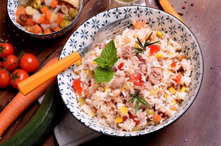 Insalata di Riso: Frischer italienischer Reissalat 3 Insalata di riso