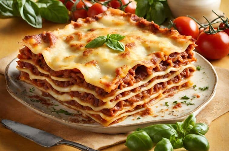 Original Lasagne Rezept aus Bologna Titelbild
