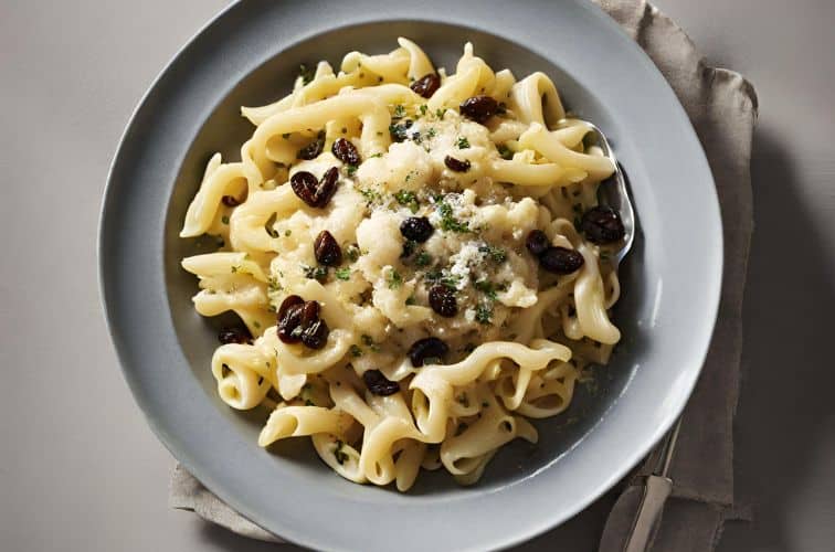 Sizilianische Blumenkohl Pasta
