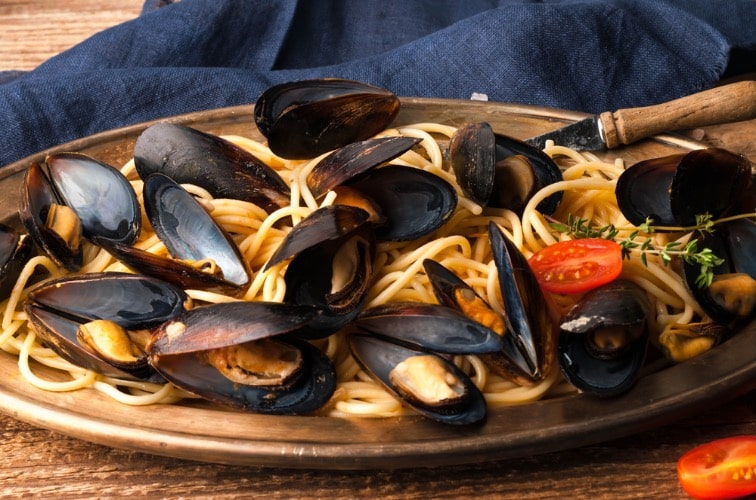 Spaghetti con le cozze