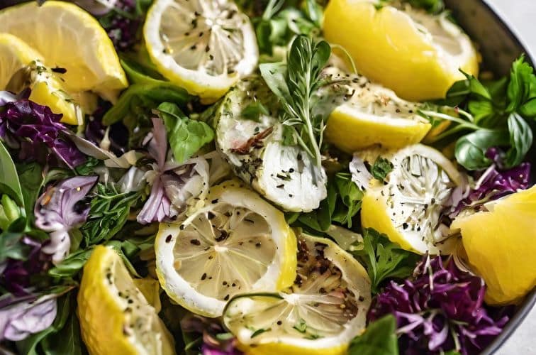 Zitronensalat