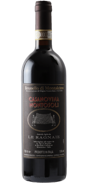 Brunello di Montalcino Casanovina Montosoli DOCG Le Ragnaie 1 Brunello di Montalcino Casanovina Montosoli DOCG Le Ragnaie
