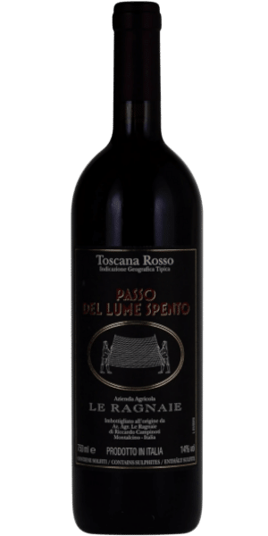 Brunello di Montalcino Passo del Lume Spento DOCG Magnum Le Ragnaie 1 Brunello di Montalcino Passo del Lume Spento DOCG Magnum Le Ragnaie