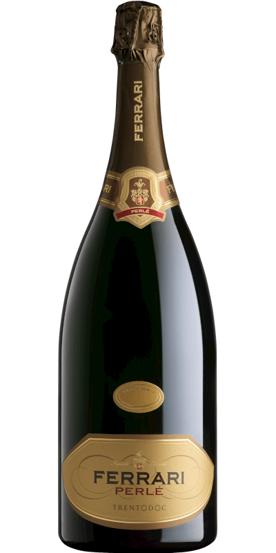 Ferrari Perlè Trento DOC Millesimato Brut MAGNUM 1 Ferrari Perlè Trento DOC Millesimato Brut MAGNUM