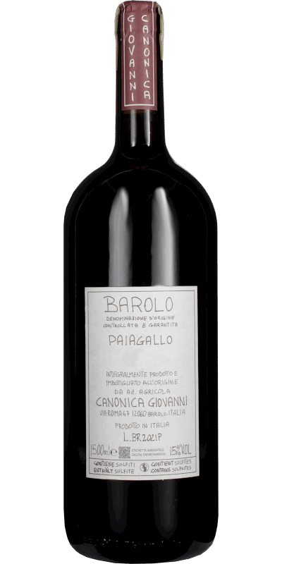 Canonica Giovanni Paiagallo Barolo Magnum 1 Canonica Giovanni Paiagallo Barolo Magnum