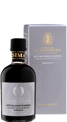 Acetaia La Bonissima Aceto Balsamico di Modena Invecchiato Sigillo Platino 1 Acetaia La Bonissima Aceto Balsamico di Modena Invecchiato Sigillo Platino