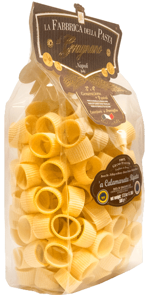 La Fabbrica della Pasta Pasta di Gragnano IGP Calamarata Rigata 500g
