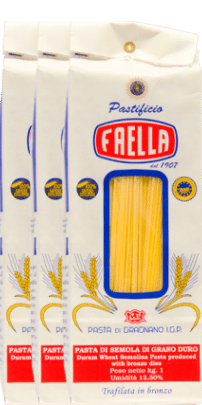 Pastificio Faella Pasta di Gragnano IGP Spaghettoni Sparpaket 3x1kg 1 Pastificio Faella Pasta di Gragnano IGP Spaghettoni Sparpaket 3x1kg