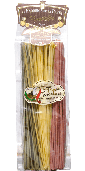 La Fabbrica della Pasta Pasta di Gragnano IGP Spaghetti La Pasta Tricolore 500g 1 La Fabbrica della Pasta Pasta di Gragnano IGP Spaghetti La Pasta Tricolore 500g