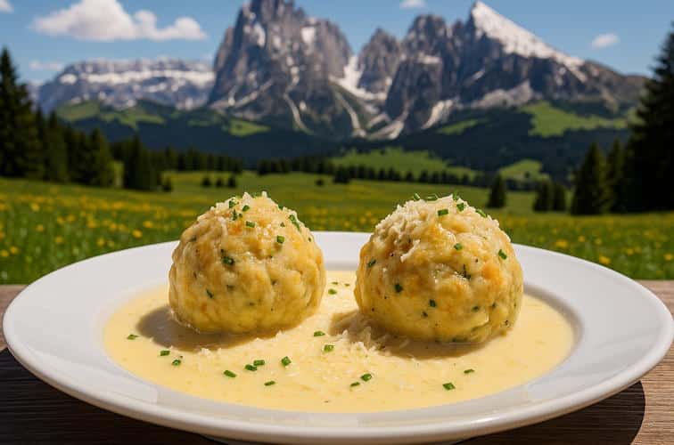 Saucen zu Knödeln – der unterschätzte Hauptdarsteller der Südtiroler Küche 4 Kaesesauce fuer Knoedel