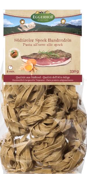 Eggerhof Bandnudeln mit Speck