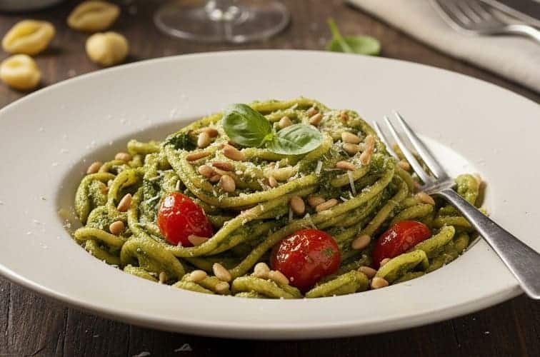 Orecchiette alla Pugliese – Ein kulinarischer Schatz Apuliens 4 Orecchiette alla Pugliese mit Tomaten und Pinienkernen