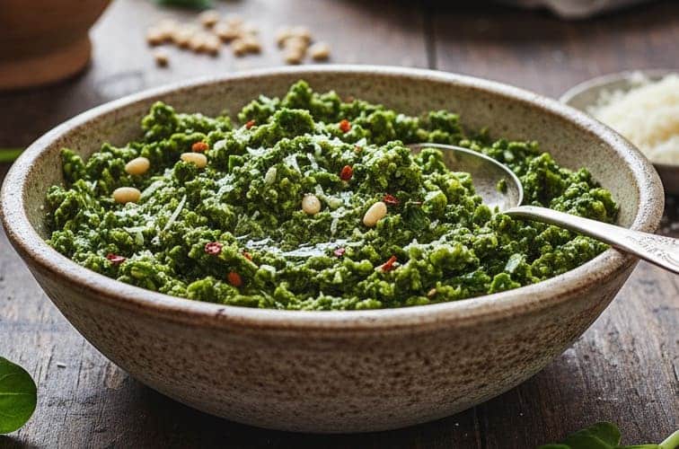 Postelein Pesto eine andere Variante vom klassischen Pesto