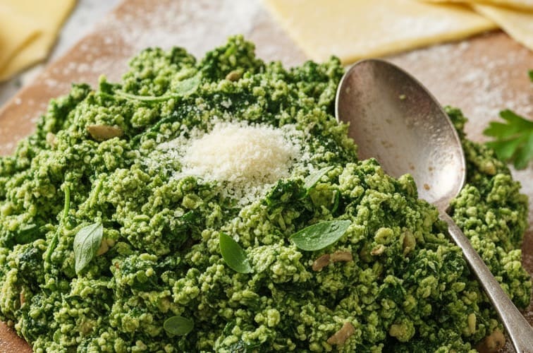 Tortellini Füllung: Das Originalrezept für authentische italienische Past 4 Tortellini Fuellung die Fuellung in einer vegetarischen Variante