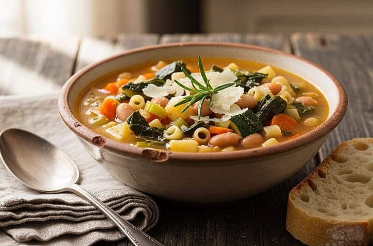 Zuppa alla contadina italienische Gemüsesuppe