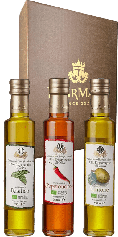 Tris Gewürzöl-Set Geschenkset Calvi