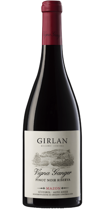 Alto Adige Pinot Nero DOC Riserva Vigna Ganger Cantina Girlan