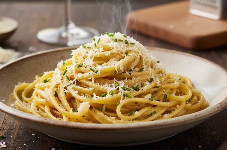 Pasta mit Trüffelbutter ein besonderer Klassiker