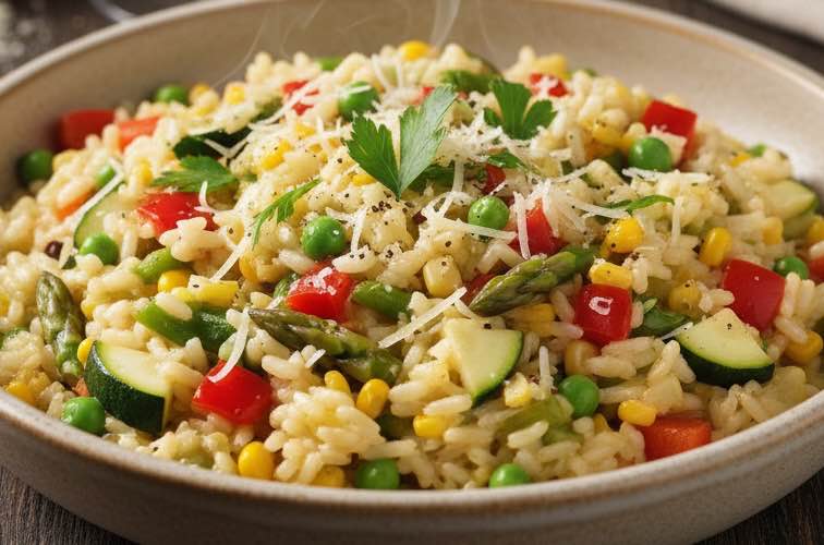 Risotto alle Verdure – Das italienische Gemüse-Risotto voller Aromen 2 Risotto alle Verdure ein Klassiker der italienischen Küche