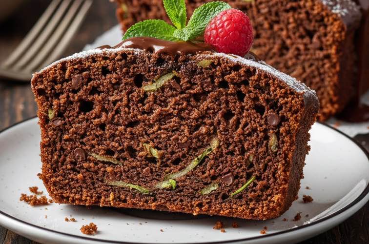 Zucchini Schokokuchen ein außergewöhnliches Dessert