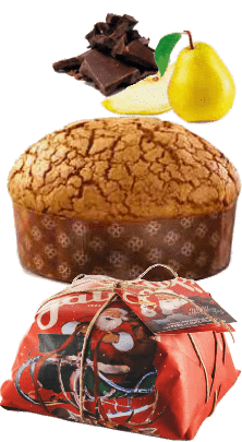 Panettone Gran Galup Pere e Cioccolato (Birne und Schokolade) Christmas Galup
