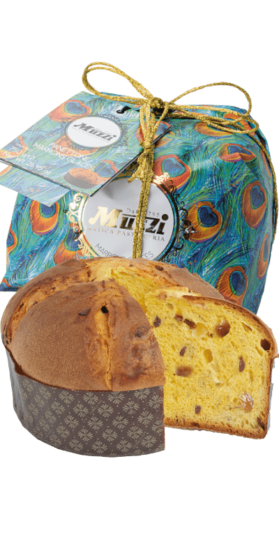 Muzzi Panettone Marrons Glaces 750g