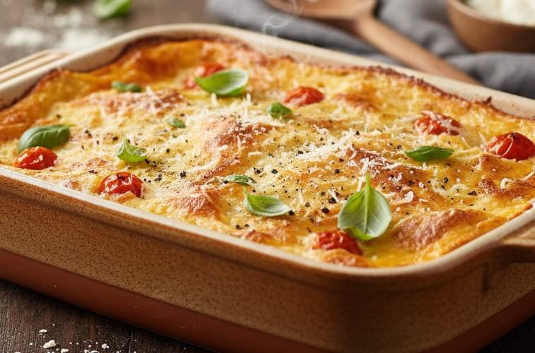 Cremiger Auflauf mit Ricotta – Das Originalrezept der italienischen Küche 2 Auflauf mit Ricotta ein vielseitiges Gericht