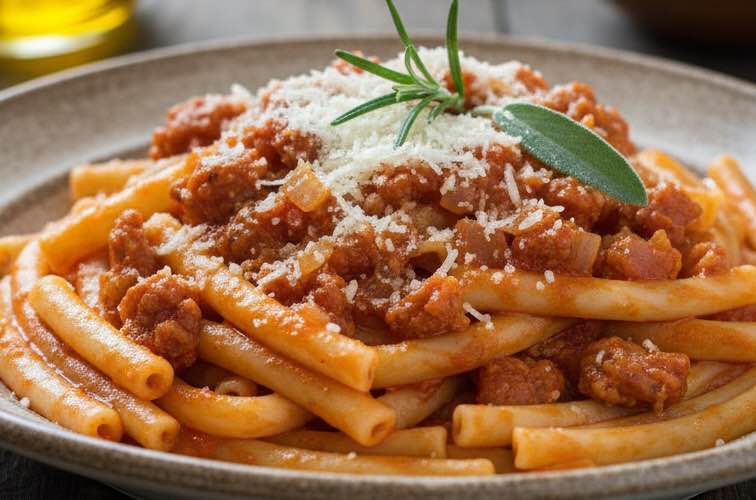 Bucatini alla Marchigiana – Ein Klassiker aus den Marken 3 Bucatini alla Marchigiana Pastagericht aus den Marken