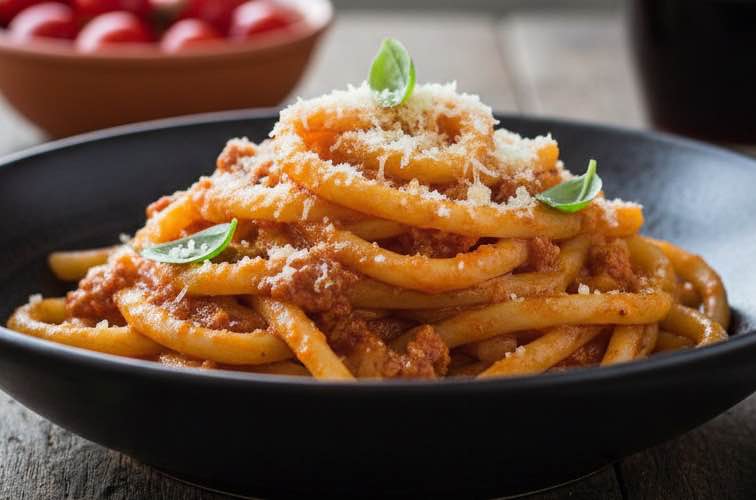 Bucatini alla ’Nduja – Würziges Originalrezept aus Kalabrien 2 Bucatini alla ’Nduja kraftvolles Gericht