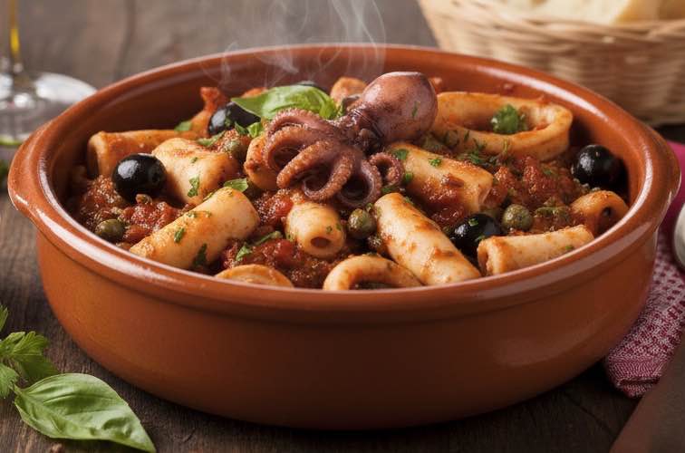 Calamari alla Luciana – Ein traditionelles Gericht aus Neapel 2 Calamari alla Luciana ein neapolitanischer Klassiker