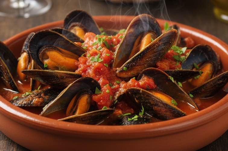 Cozze al Pomodoro ein Klassiker