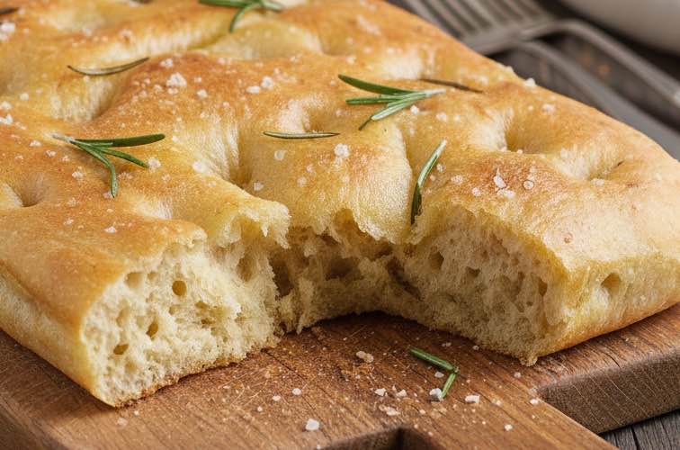 Focaccia alla Ligure – Traditionelles Ligurisches Fladenbrot 8 Focaccia alla Ligure gehört zur beliebten Backkultur