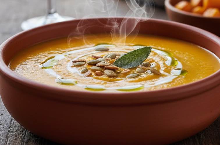 Italienische Kürbissuppe – Cremiger Herbstgenuss aus der Cucina Italiana 5 Italienische Kürbissuppe ist ein klassisches Herbstgericht