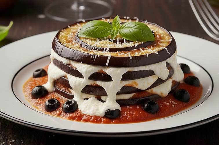 Melanzane siciliana – Authentisches Rezept aus Sizilien 4 Melanzane siciliana mit Ricotta Füllung