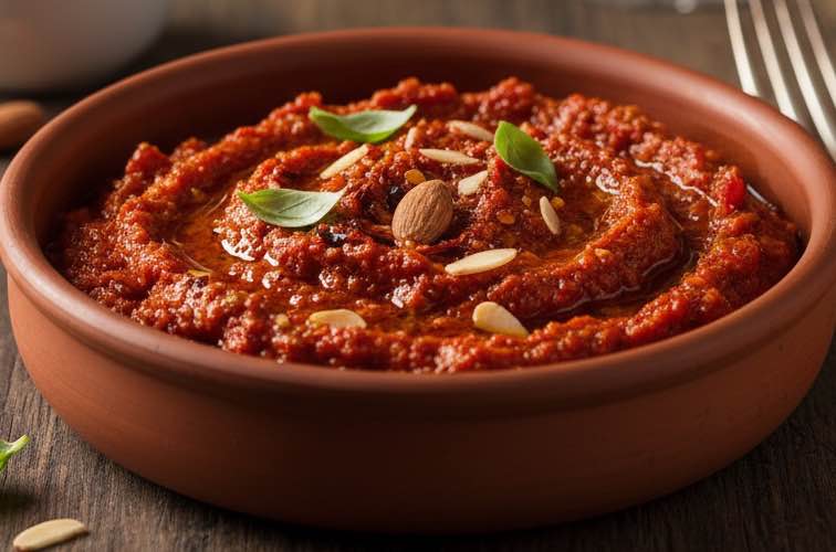 Pesto alla Calabrese – Würziges Pesto aus Kalabrien mit Paprika und Peperoncini 3 Pesto alla Calabrese eine würzige Spezialität