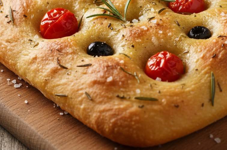 Pugliese Focaccia – Der Duft Apuliens auf Ihrem Tisch 1 Pugliese Focaccia Brotspezialität aus Apulien