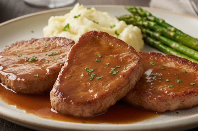 Scaloppina al Marsala – Klassisches Kalbfleisch in feiner Marsalasauce 2 Scaloppina al Marsala ein großer Klassiker