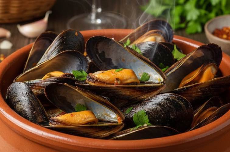 Zuppa di Cozze eine klassisches Muschelsuppe