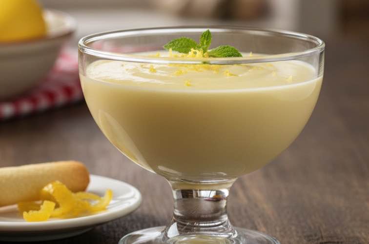 Crema al Limone – Ein italienisches Klassiker-Rezept 2 Crema al Limone Creme mit kräftigem Zitronenaroma