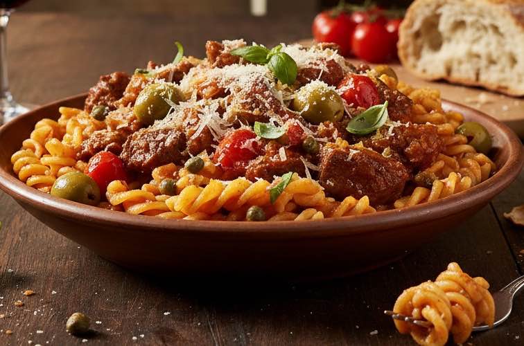 Pasta alla Ghiotta: Ein traditionelles Rezept aus Sizilien 2 Pasta alla Ghiotta ein Gericht aus der sizilianischen Küche