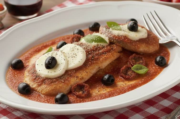 Pollo alla Pizzaiola – Zartes Hähnchen in aromatischer Tomatensauce 2 Pollo alla Pizzaiola ein klassisches Gericht