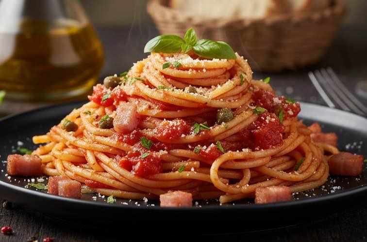 Spaghetti alla Barrocciaia – Mediterrane Pasta mit regionalem Flair 10 Spaghetti alla Barrocciaia ein rustikales Gericht