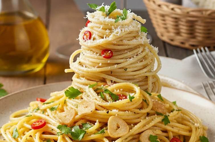 Spaghetti alla Debosciata – Die aromatische Spezialität aus Ligurien 3 Spaghetti alla Debosciata besonders angerichtet