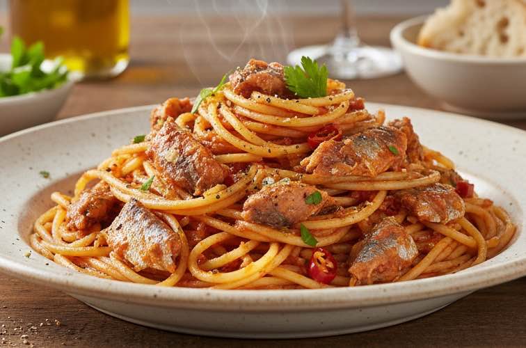 Spaghetti alla Lampara – Küstenpasta aus dem Licht der Fischerboote 2 Spaghetti alla Lampara Gericht aus der Küstenregion