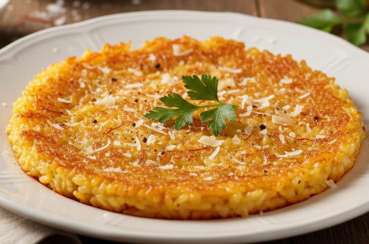 Riso al Salto – Originalrezept aus der Lombardei 2 Riso al Salto ein lombardisches Gericht