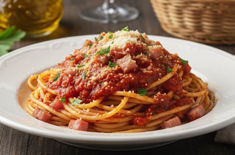 Spaghetti alla Americiana – Ein Stück italienische Küche mit amerikanischem Twist 2 Spaghetti alla Americiana ein Gericht welches tief verwurzelt ist in Italien