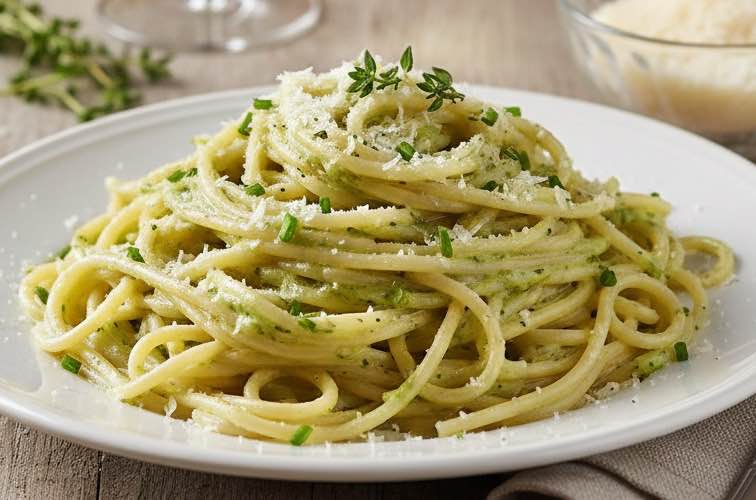 Spaghetti alla Crema di Porro – Cremige Pasta aus Italien 2 Spaghetti alla Crema di Porro ein einfaches Gericht